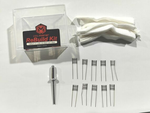 Coil Master ReBuild Kit(ремкомплект) для UWELL Caliburn-G 1.2 ohm  DIY